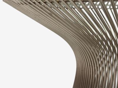 Warren Platner Warren Platner Steel Glass Coffee Table United States 21st C 
