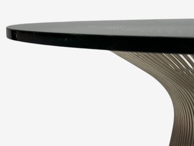 Warren Platner Warren Platner Steel Glass Coffee Table United States 21st C 
