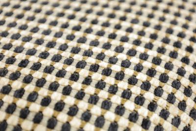 Warren Platner Warren Platner for Knoll Black Frame Dining Chairs in Kelly Wearstler Upholstery