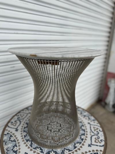 Warren Platner Warren Platner for Knoll Furniture Marble Top Side Table