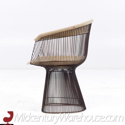 Warren Platner Warren Platner for Knoll Mid Century Bronze Dining Chair