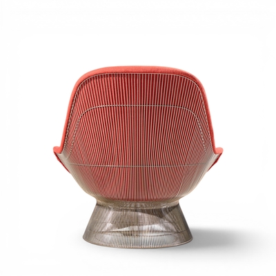 Warren Platner Warren Platner for Knoll Mid Century Easy Lounge Chair and Ottoman