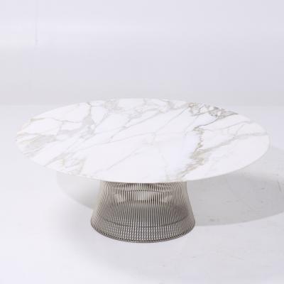 Warren Platner Warren Platner for Knoll Mid Century Marble Coffee Table