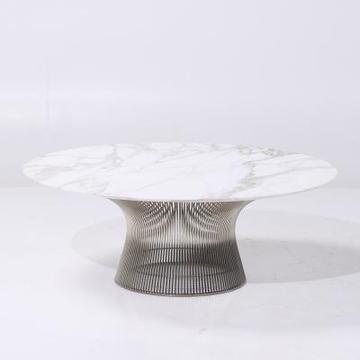 Warren Platner Warren Platner for Knoll Mid Century Marble Coffee Table