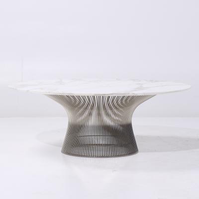 Warren Platner Warren Platner for Knoll Mid Century Marble Coffee Table