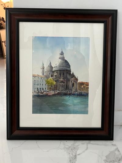 Watercolor of Venice