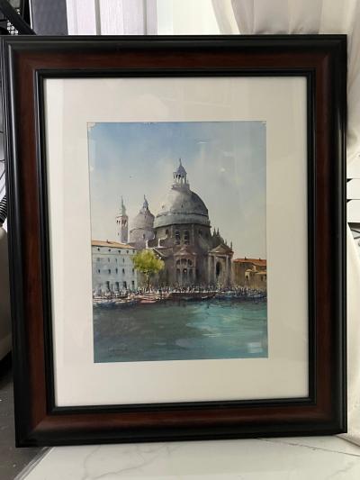 Watercolor of Venice