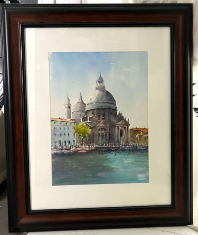 Watercolor of Venice