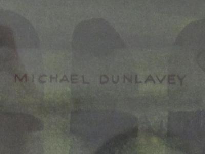 Watercolor on Paper Interlude Two Dories Boston Harbor by Michael Dunlavey