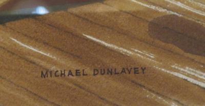 Watercolor on Paper Northwind Bodega Bay California by Michael Dunlavey