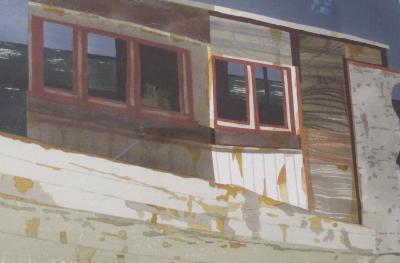 Watercolor on Paper Northwind Bodega Bay California by Michael Dunlavey