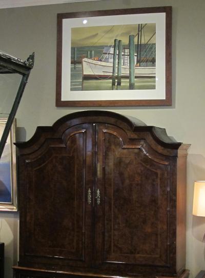 Watercolor on Paper Sea Dog Santa Barbara California signed Michael Dunlavey