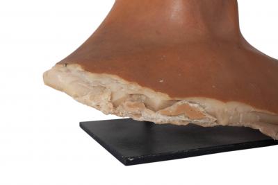 Wax Bust Sculpted Italy 1920s