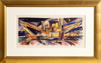 Wayne Thiebaud Gold Dredger Sacramento