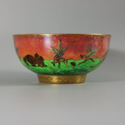 Wedgwood Flame Fairyland Lustre Imperial Bowl