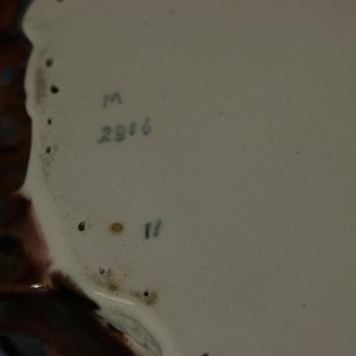 Wedgwood Majolica Bird on Nest Wall Pocket