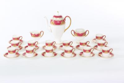 Wedgwood Porcelain Coffee Service For 14 People