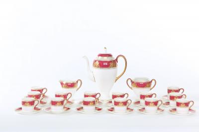 Wedgwood Porcelain Coffee Service For 14 People