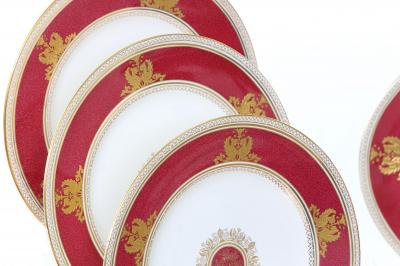 Wedgwood Porcelain Dinner Service For Twelve People