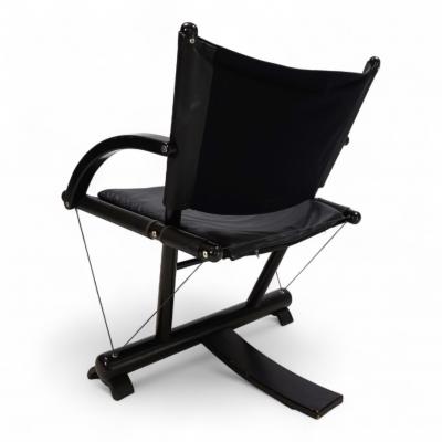 Weish upl Workshops String Leather Chair Postmodern 1980