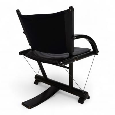 Weish upl Workshops String Leather Chair Postmodern 1980