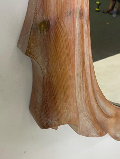 Wendell Castle MODERNIST ORGANIC SCULPTURAL CARVED MIRROR