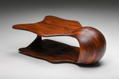 Wendell Castle Studio Craft Coffee Table Modern Era USA 1970s