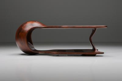 Wendell Castle Studio Craft Coffee Table Modern Era USA 1970s