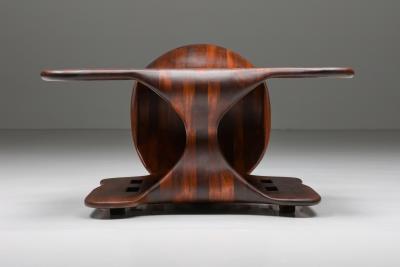 Wendell Castle Studio Craft Coffee Table Modern Era USA 1970s