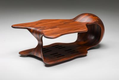 Wendell Castle Studio Craft Coffee Table Modern Era USA 1970s