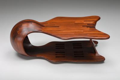 Wendell Castle Studio Craft Coffee Table Modern Era USA 1970s