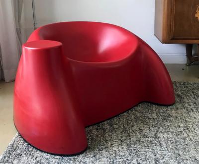 Wendell Castle Vintage Fiberglass Chair by Wendell Castle