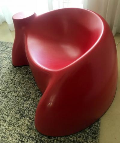 Wendell Castle Vintage Fiberglass Chair by Wendell Castle