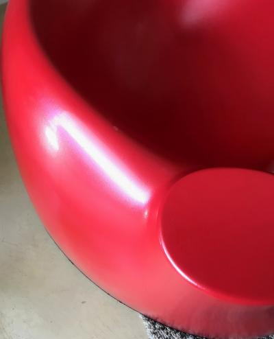 Wendell Castle Vintage Fiberglass Chair by Wendell Castle