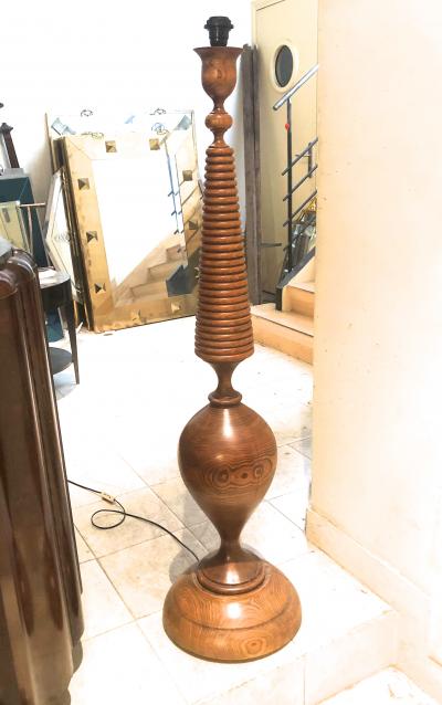 Wendell Castle Wendel Castle style floor lamp in solid wood