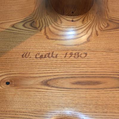 Wendell Castle Wendell Castle dictionary stand signed 1980 ash wood