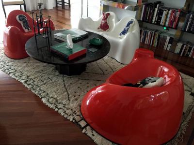 Wendell Keith Castle A vinage Molar lounge chair by Wendell Castle