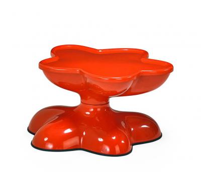 Wendell Keith Castle Rare Vintage Swivel Molar Coffee Table by Wendell Castle