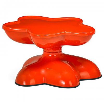 Wendell Keith Castle Rare Vintage Swivel Molar Coffee Table by Wendell Castle