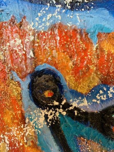 Wendy Cohen Large Painting by Wendy Cohen Connect the Dots 