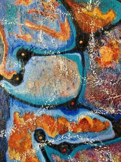 Wendy Cohen Large Painting by Wendy Cohen Connect the Dots 