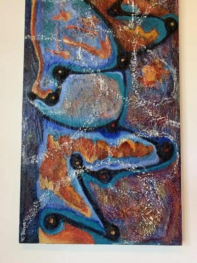 Wendy Cohen Large Painting by Wendy Cohen Connect the Dots 