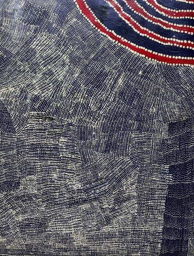 Wentja Napaltjarri Contemporary Australian Aboriginal Painting by Wentja Napaltjarri