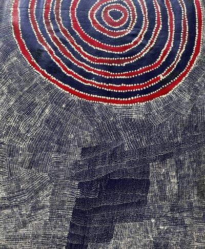 Wentja Napaltjarri Contemporary Australian Aboriginal Painting by Wentja Napaltjarri