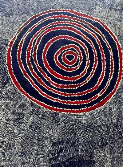 Wentja Napaltjarri Contemporary Australian Aboriginal Painting by Wentja Napaltjarri