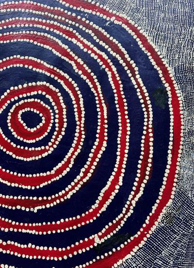Wentja Napaltjarri Contemporary Australian Aboriginal Painting by Wentja Napaltjarri