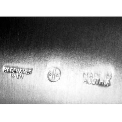 Werkst tte Hagenauer Large Art Deco Figural Portrait Mirror by Hagenauer