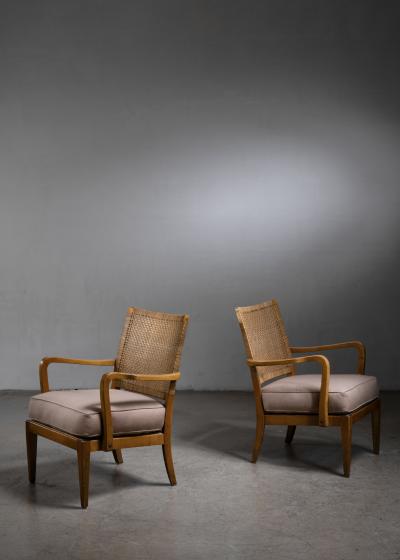 Werner West Pair of Werner West chairs for Stockmann