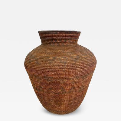 Western Apache polychrome olla