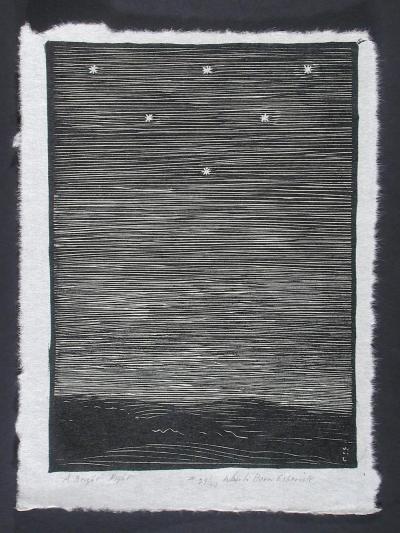 Wharton Esherick A Bright Night 1925